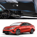 Custom Fit Kia Forte Windshield Sunshade by INSAUTO