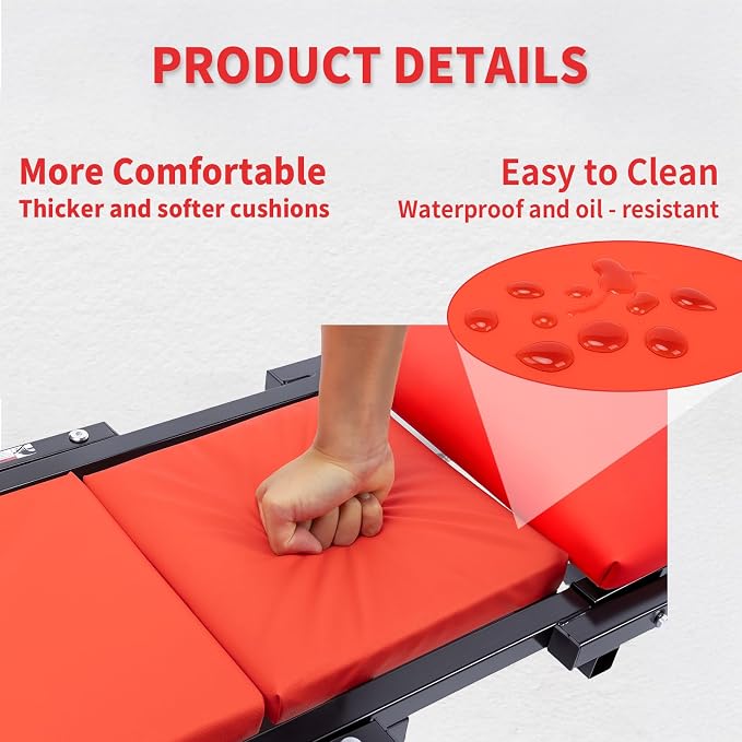 Mechanic Creeper 40 inches 2-in-1 Mode Z Seat - Image 5