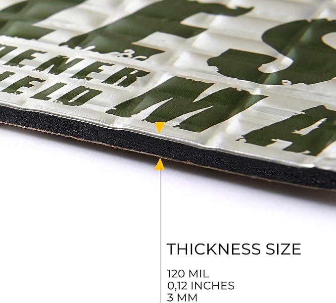 Siless Max 120 mil 6 sqft Car Sound Deadening mat - Image 3