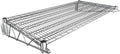 24" x 48" Chrome Wire Wall Mount Shelf by Krollen+Industrial