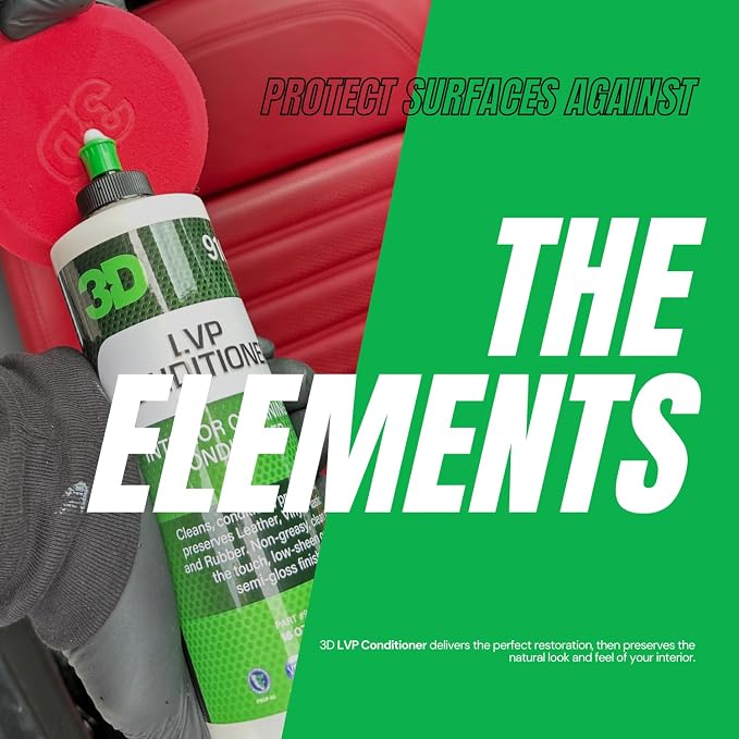 3D Leather, Vinyl & Plastic Conditioner | Restores, Conditions & Protects Car - Image 8