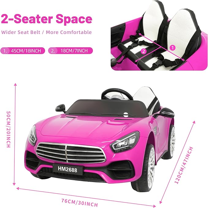 12V Ride On Car for Kids, Electric Car - Image 6