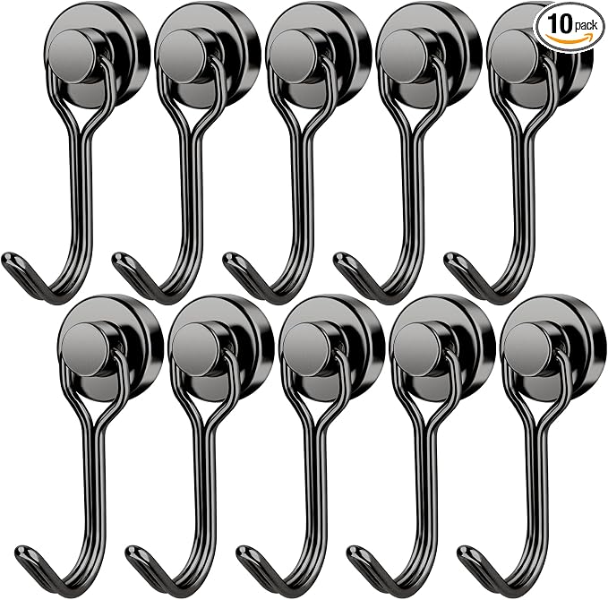 FINDMAG Magnetic Hooks, 30lbs+ Strong Magnetic Hooks Heavy Duty 2025 Criuse by FINDMAG