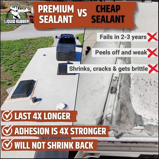 Liquid Rubber RV Lap Sealant, 1 Pack - Image 3