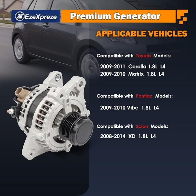 Ezexpreze Alternator 11385N Replacement - Image 2