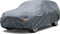 16 Layers Large SUV Car Cover Waterproof All Weather Heavy Duty, Universal Fit by GUNHYI