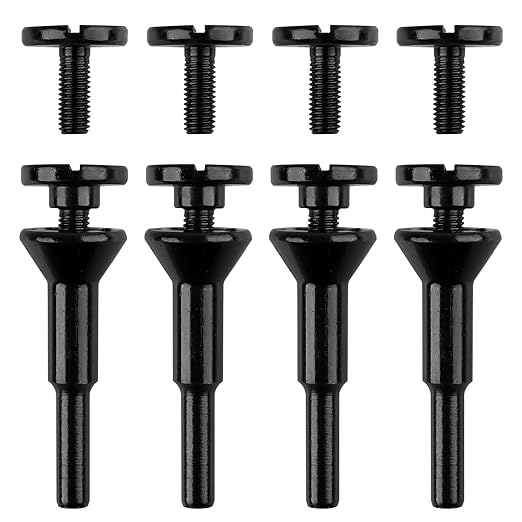 Cut Off Wheel Mounting Mandrel Holder 3/8" & 1/4" Arbor Hole, 4 Pack Cut-Off by AOKLIT