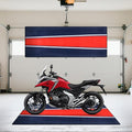 Motorcycle Mat, Heavy-Duty Surface by Unknown