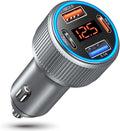 Car Charger USB C, 65W Multi Port Dual 12V Cigarette Lighter USB Car Charger by Costyle
