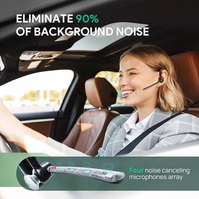 Yealink Bluetooth Headset BH71 Pro, Teams Zoom Certified, Wireless Single Ear - Image 4