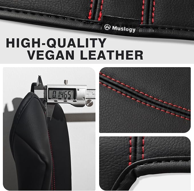 Muslogy Armrest Cover Center Console Cover Compatible - Image 3