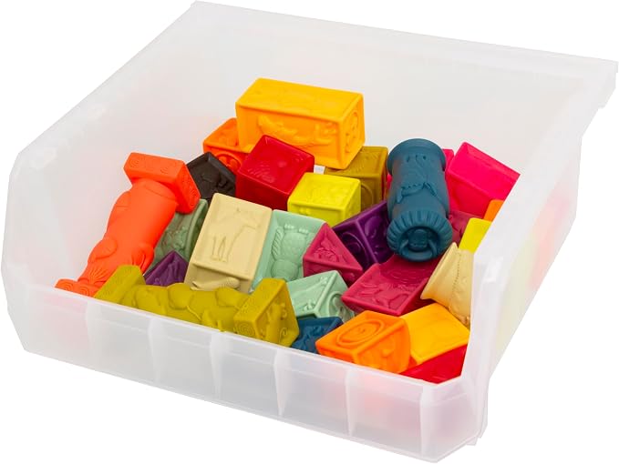 Plastic Containers for Organizing and Storage Bins for Closet, Garage or Pantry - Image 4