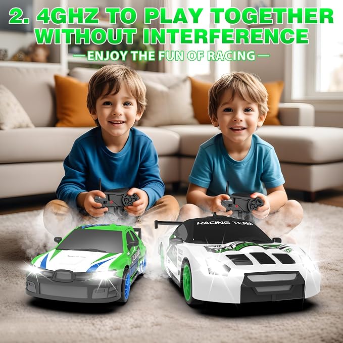 Remote Control Car 2.4GHz 1:24 Scale 4WD RC Drift Car 15KM/H High Speed - Image 6