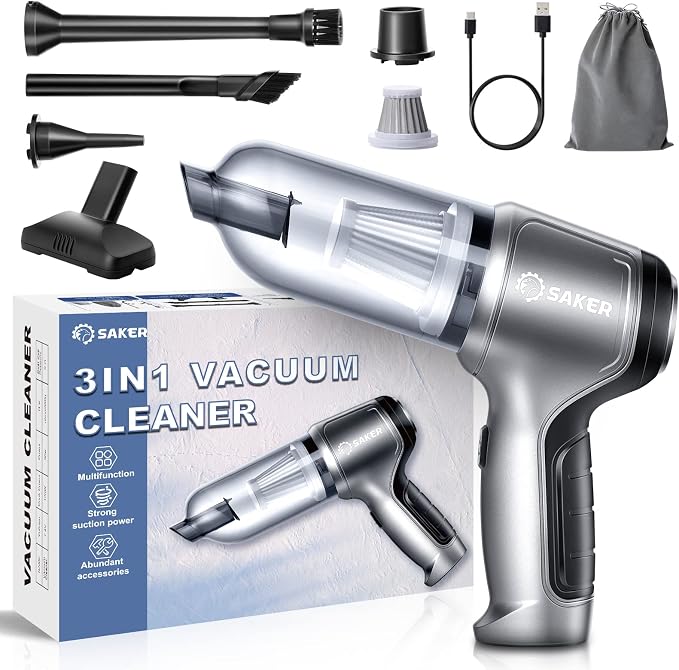 Saker Handheld Vacuum Cleaner Car by Saker
