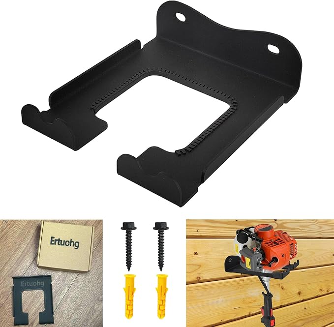 Garage Organizer Trimmer Rack, Heavy Duty Steel Weeder Eater Hanger, Wall by Ertuohg