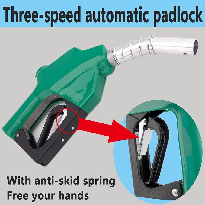 1-3/16"Automatic Fuel Nozzle, Car Fuel Filling Nozzle, Auto Shut-Off Fuel Nozzle - Image 4