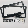 License Plate Frames, 2 Packs Front Rear Car Tags, Aluminum Alloy License Plate by Unknown