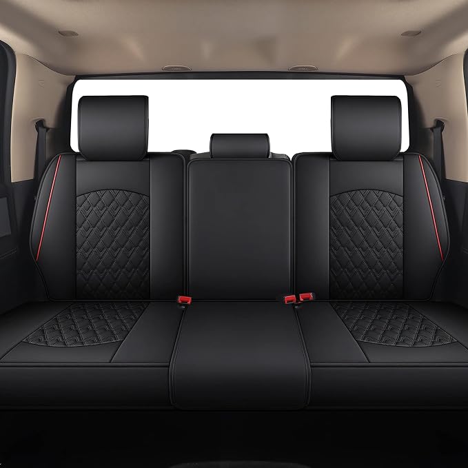 JOJOBAY Car Seat Covers for Dodge Ram, Fit 2009-2025 1500/2500/3500 HD Pick-up by JOJOBAY
