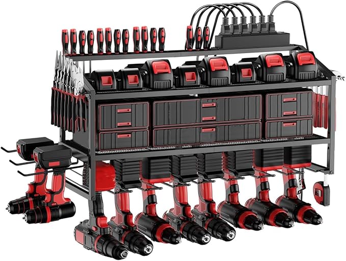Power Tool Organizer Wall Mount by FULOOPHI