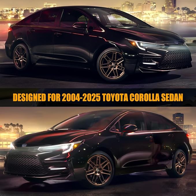 Waterproof Car Covers Replace for 2004-2025 Toyota Corolla Sedan, Windproof - Image 9
