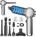 6 in 1 Car Vacuum Portable Cordless, 20000PA Mini Vacuum Cleaner High Power by HOMIGIFTY
