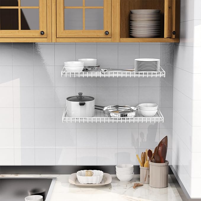 WALMANN Garage Wall Shelf, Wall-Mounted Storage Shelves - Image 5