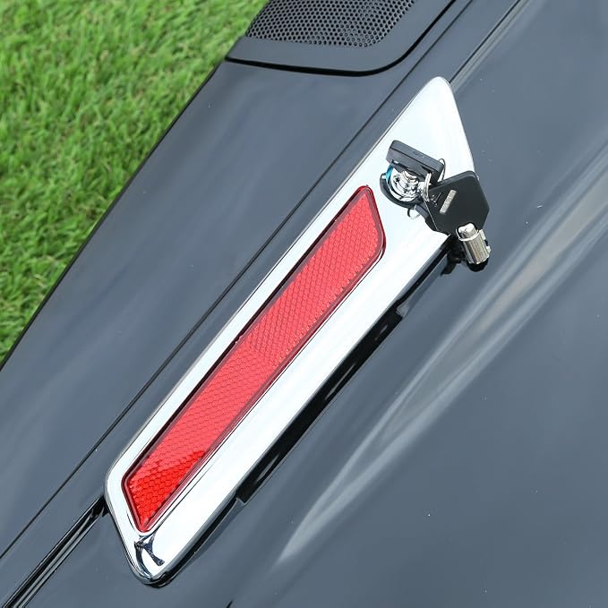XFMT 5 Inch Stretched Extended Saddlebags W/5"x7" Speaker Grill - Image 6