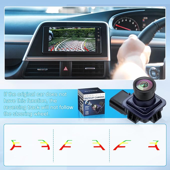 Backup Camera Compatible with Ford Edge 2011 2012 2013 2014 2015 Lincoln MKX - Image 6