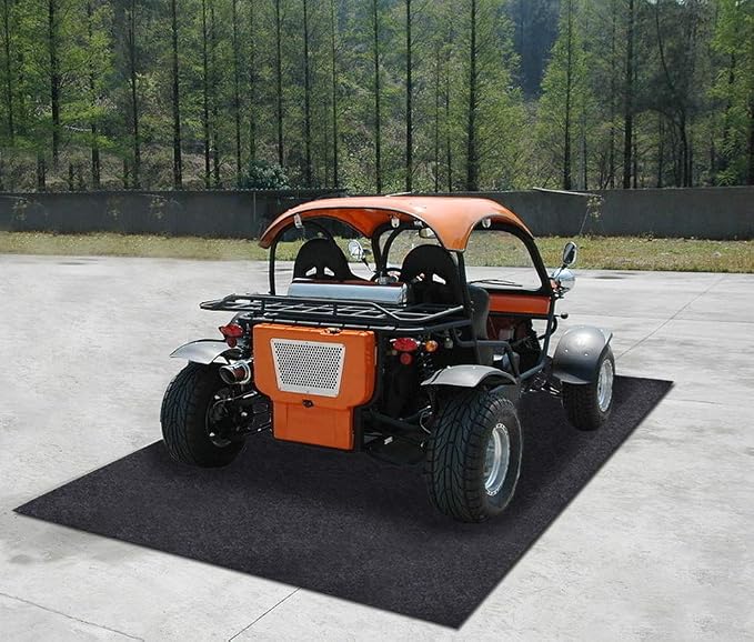 Motorcycle, Golf cart, Mountain Bike Floor Mat, Absorbent Fabric, Anti-Slip and - Image 4