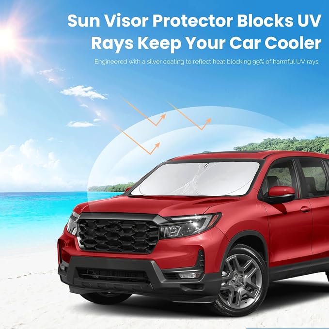 Custom Fit Passport Windshield Sunshade - Image 5