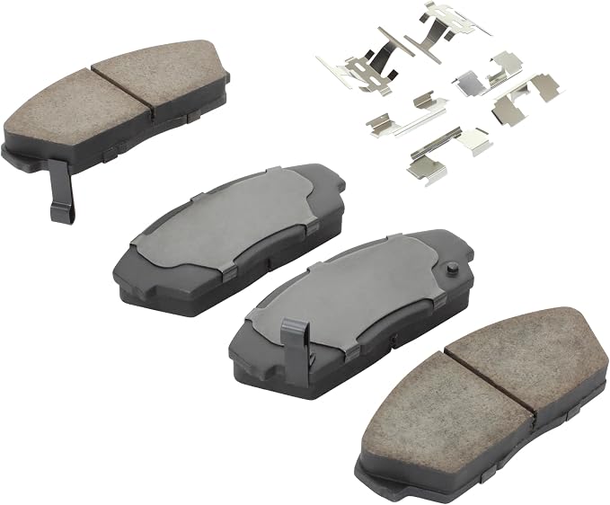 Premium Ceramic Front Brake Pads Compatible - Image 2