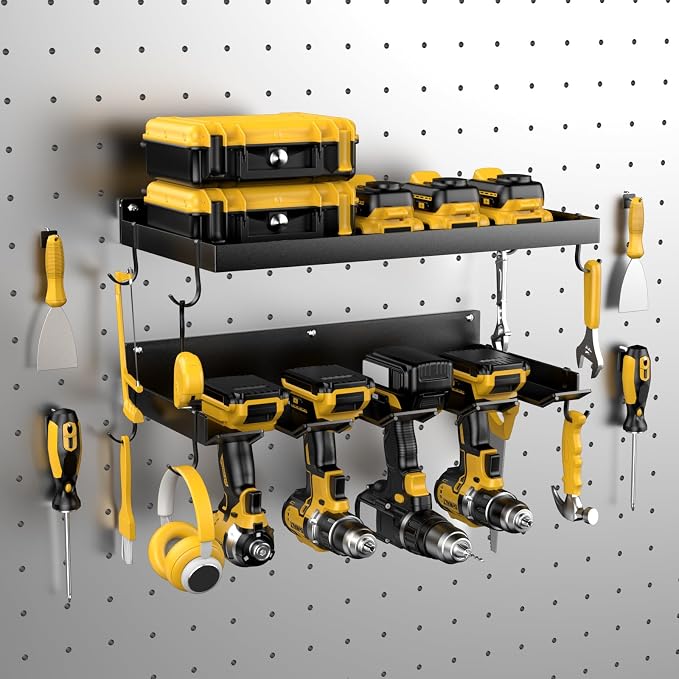 Power Tool Organizer Wall Mount by QualityHomeLife