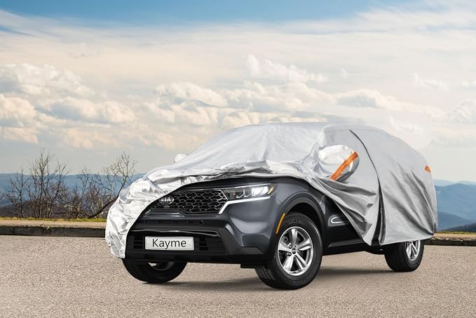 Kayme 6 Layers SUV Car Cover Custom Fit - Image 7