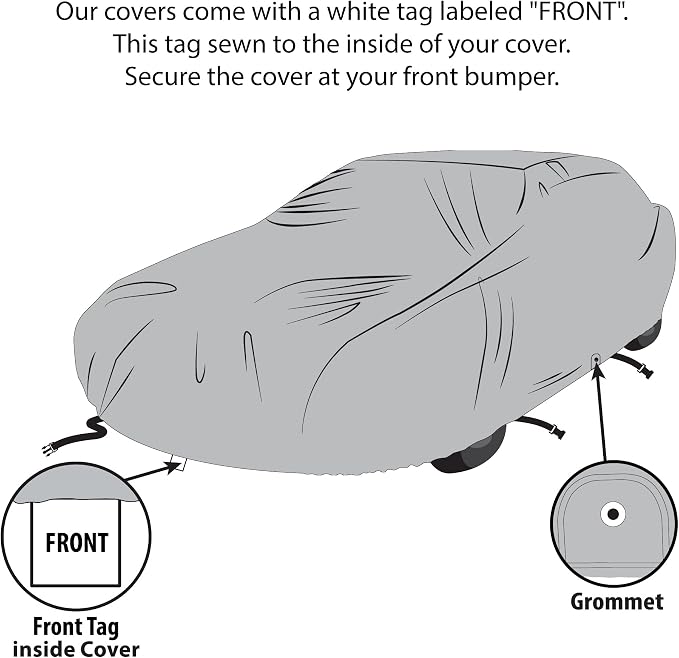 5 Layer Car Cover for Cadillac Series 62 1940-1956 Coupe 2-Door Sedan 4-Door - Image 6