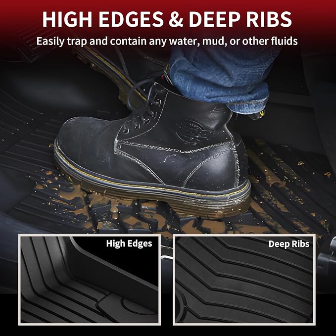LASFIT Floor Mats & Cargo Mat for Mercedes Benz GLC 2025 2024 2023, GLC300 / - Image 3