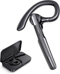 Bluetooth Headset, Wireless Bluetooth Earpiece V5.0 Hands-Free Earphones by ICOMTOFIT