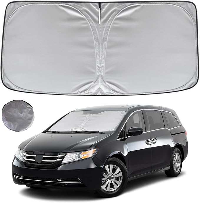 KAYZT Windshield Sun Shade for 2011-2017 Honda Odyssey Mini Van Foldable by KAYZT
