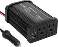 300W Car Power Inverter 12v to 110v, Car Plug in Adapter Outlet by ALLWEI