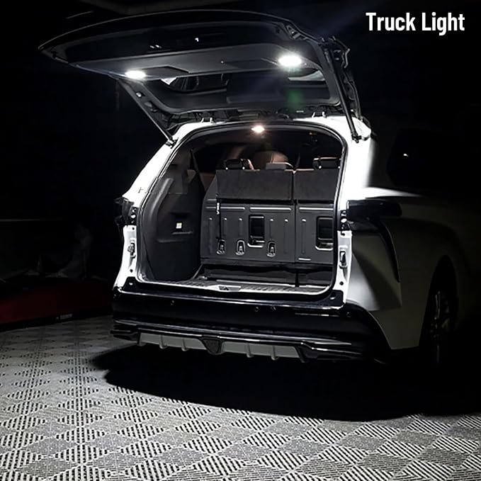 8 Piece CooL White LED Interior Lights Kit - Image 5