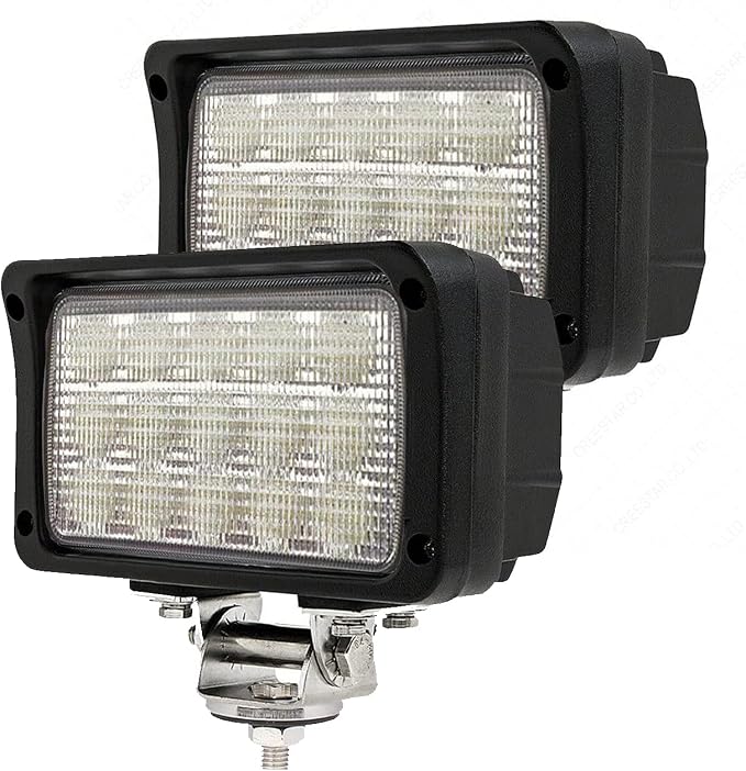 2PACK 6.3IN 45W Led Work Lights 12v/24v 4500LM 6500K Rectangular Foglights - Image 7