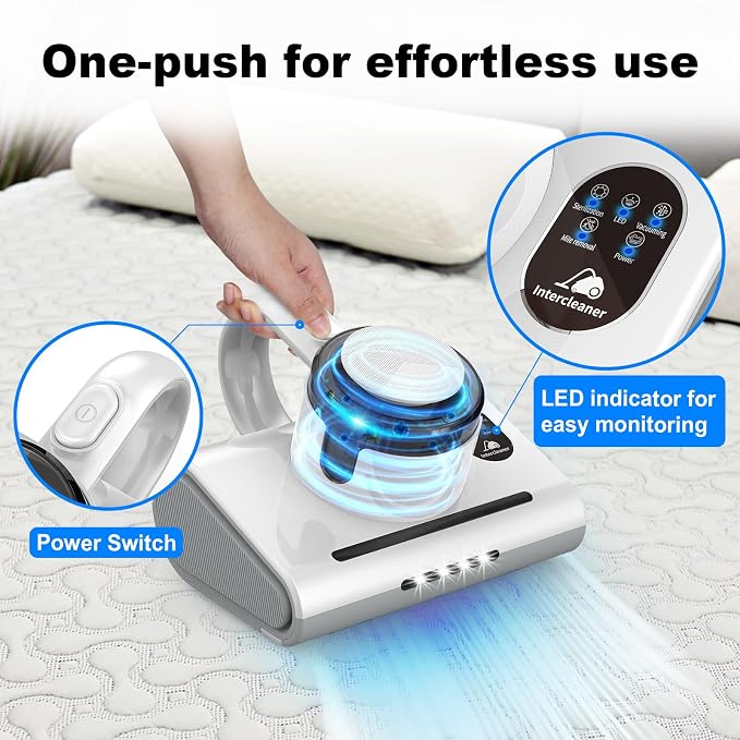 Mattress Vacuum Cleaner, 13Kpa Powerful Suction Bed Vaccum Cleaner - Image 2