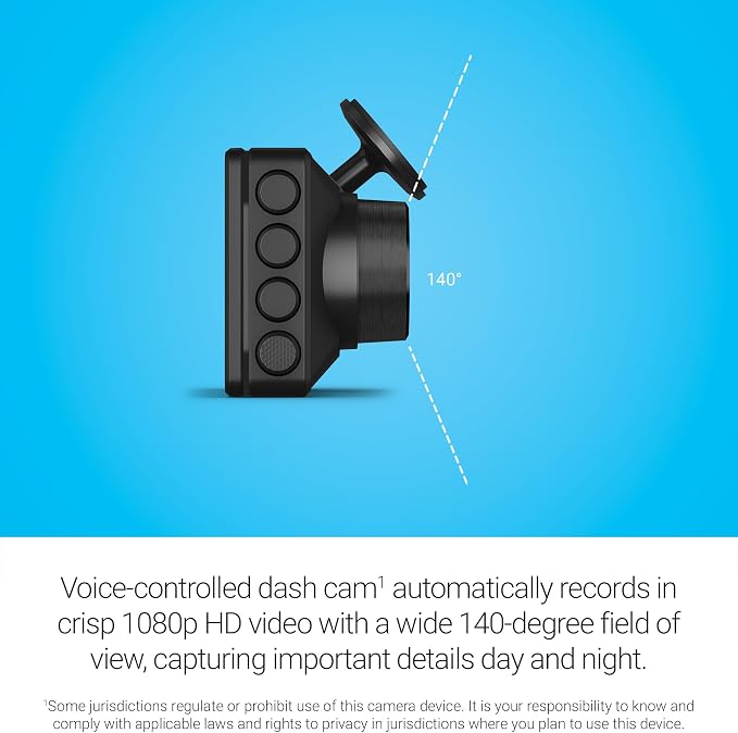 Garmin Dash Cam™ X110, Compact 1080p HD Dash Cam - Image 3