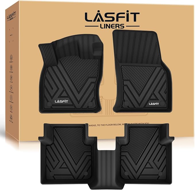 LASFIT Floor Mats Fit for Volkswagen Tiguan 2024 2023 2022 2021 2020 2019 2018 by LASFIT