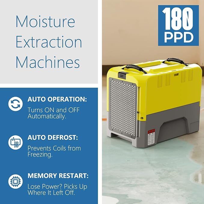 ALORAIR 180PPD Commercial Dehumidifier - Image 4