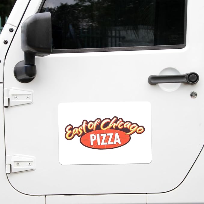 Custom Car Magnet Signs for Businesses 2 pk by Unknown