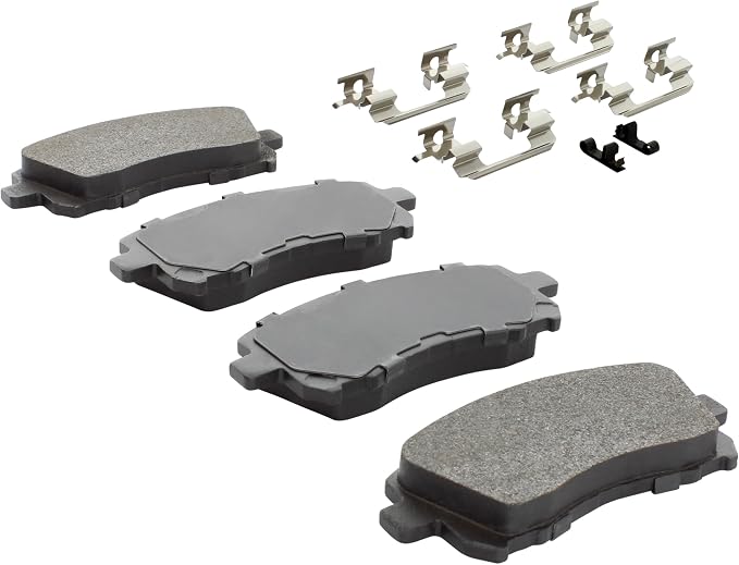 Premium Semi-Metallic Front Brake Pads Replacement - Image 2