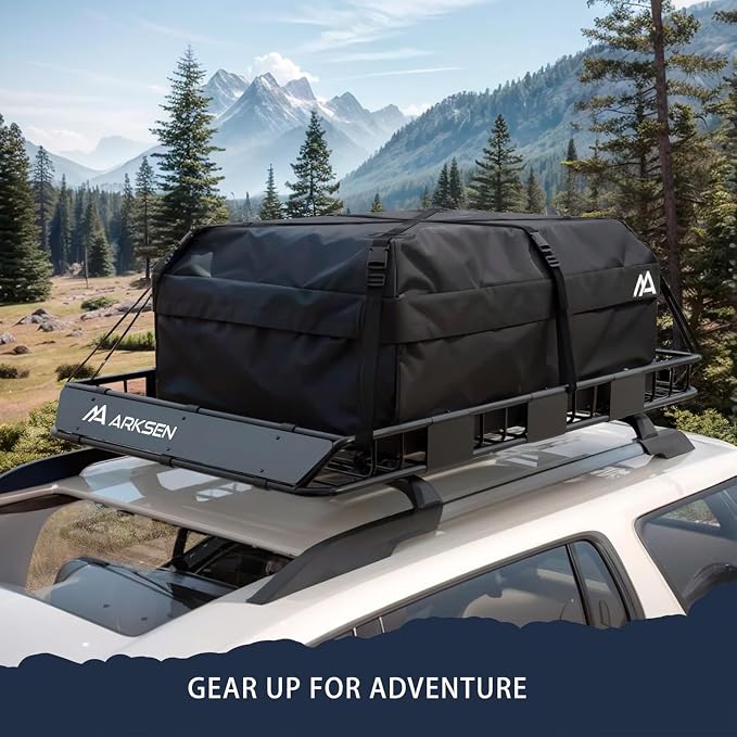 ARKSEN 64 x 39 x 5 Inch Universal Roof Rack - Image 7