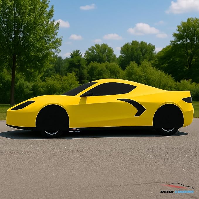 C8 Car Cover Fit for Corvette C8 Indoor and Outdoor Protection - Image 6