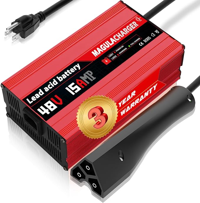 Magula 48 Volt 15 Amp Golf Cart Battery Charger by Magula