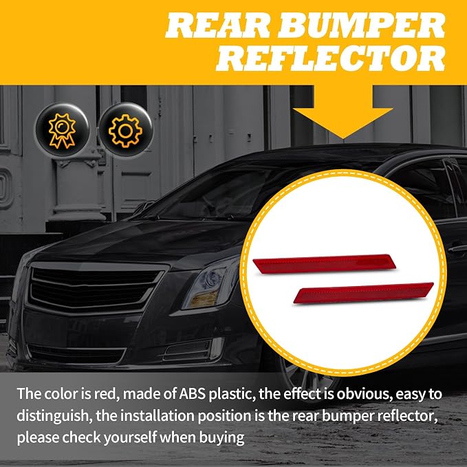 20874085 20874084 Rear Bumper Reflector Compatible - Image 5